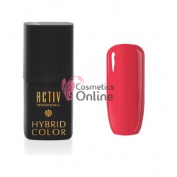 Oja Semipermanenta Activ Hibrid Color UV 15ml Cod 02 Hot Pink, art ACP